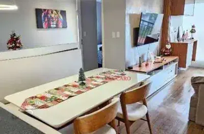 Apartamento com 2 dormitórios à venda, 58 m² por r$ 480.000,00 - picanço - guarulhos/sp