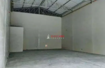 Salão para alugar, 180 m² por r$ 6.104,90/mês - cidade serodio - guarulhos/sp