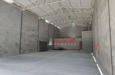 Salão para alugar, 200 m² por r$ 12.105,23/mês - jardim são joão - guarulhos/sp