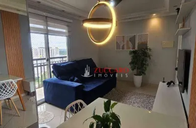 Apartamento com 2 dormitórios à venda, 52 m² por r$ 440.000,00 - vila augusta - guarulhos/sp