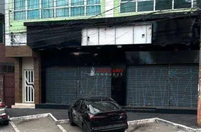 Salão para alugar, 266 m² por r$ 18.245,00/mês - macedo - guarulhos/sp