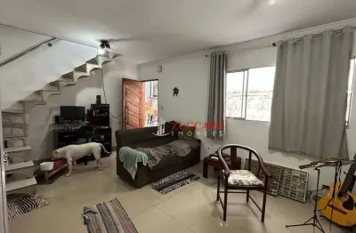 Sobrado com 1 dormitório à venda, 126 m² por r$ 420.000,00 - jardim monte carmelo - guarulhos/sp