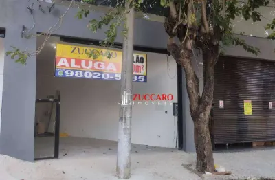 Salão para alugar, 120 m² por r$ 4.700,00/mês - jardim santa clara - guarulhos/sp