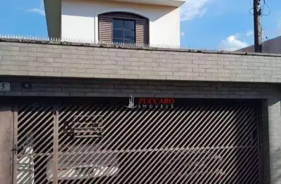Sobrado à venda, 212 m² por r$ 650.000,00 - vila são paulo - guarulhos/sp