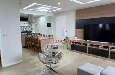 Apartamento com 3 dormitórios à venda, 96 m² por r$ 1.060.000,00 - vila augusta - guarulhos/sp