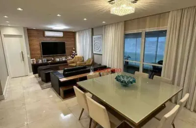 Apartamento com 3 suites 3 vagas à venda, 168 m² por r$ 2.195.000 - jardim santa mena - guarulhos/sp