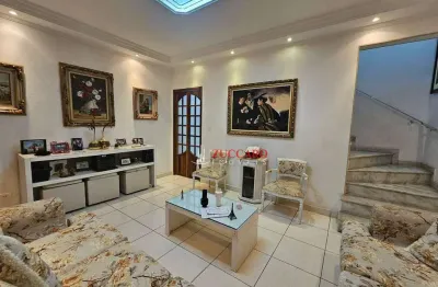 Sobrado com 2 dormitórios à venda, 140 m² por r$ 590.000,00 - vila antonieta - guarulhos/sp