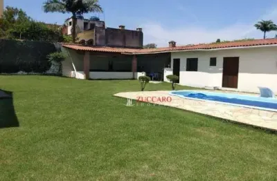 Casa com 4 dormitórios à venda, 489 m² por r$ 2.438.000,00 - vila áurea - poá/sp