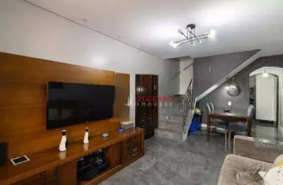 Sobrado com 3 dormitórios à venda, 167 m² por r$ 669.900,00 - jardim terezópolis - guarulhos/sp