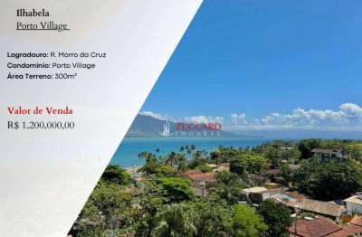 Terreno à venda, 300 m² por r$ 1.200.000,00 - itaguaçú - ilhabela/sp