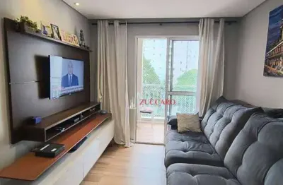 Apartamento à venda, 77 m² por r$ 660.000,00 - jardim flor da montanha - guarulhos/sp