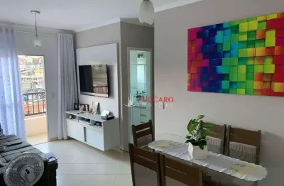 Apartamento com 2 dormitórios à venda, 62 m² por r$ 250.000,00 - vila rio de janeiro - guarulhos/sp