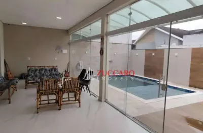 Sobrado com 4 dormitórios, 400 m² - venda por r$ 1.750.000,00 ou aluguel por r$ 12.413,91/mês - parque renato maia - guarulhos/sp