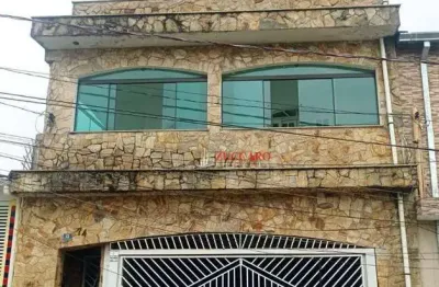 Sobrado à venda, 309 m² por r$ 698.000,00 - jardim bandeirantes - guarulhos/sp