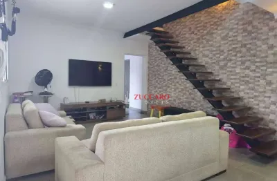 Sobrado com 3 dormitórios e 3 vagas de garagem à venda, 146m² - ponte grande - guarulhos/sp