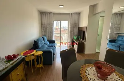 Apartamento com 2 dormitórios à venda, 56 m² por r$ 420.000,00 - ponte grande - guarulhos/sp