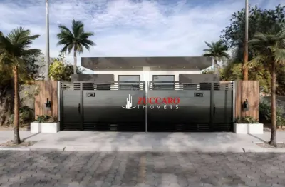 Casa com 2 dormitórios à venda, 62 m² por r$ 420.000,00 - balneário dos golfinhos - caraguatatuba/sp