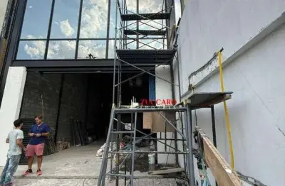 Salão para alugar, 350 m² por r$ 20.400,00/mês - vila augusta - guarulhos/sp