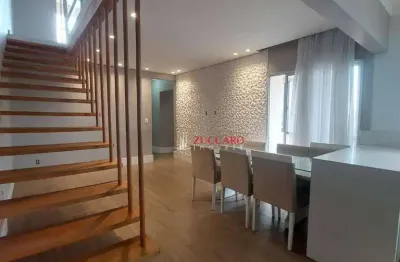 Cobertura com 4 dormitórios à venda, 220 m² por r$ 1.199.000,00 - vila augusta - guarulhos/sp