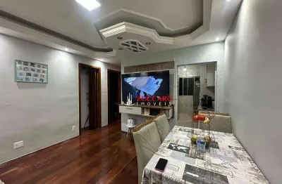 Apartamento no conjunto residencial itália com 2 dormitórios à venda, 50 m² por r$ 259.999 - vila progresso - guarulhos/sp