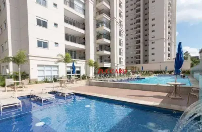 Apartamento com 2 dormitórios para alugar, 68 m² por r$ 3.990,00/mês - jardim flor da montanha - guarulhos/sp