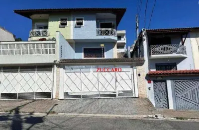 Sobrado com 3 dormitórios, 180 m² - venda por R$ 1.200.000,00 ou aluguel por R$ 5.670,00/mês - Jardim Santa Mena - Guarulhos/SP