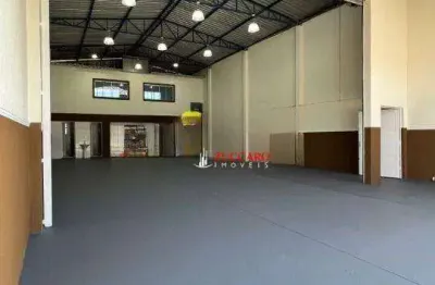 Salão para alugar, 280 m² por r$ 10.234,00/mês - jardim cumbica - guarulhos/sp