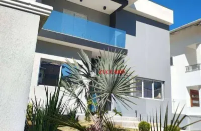 Casa para alugar, 400 m² por r$ 12.500,00/mês - jardim fazenda rincao - aruja v - arujá/sp