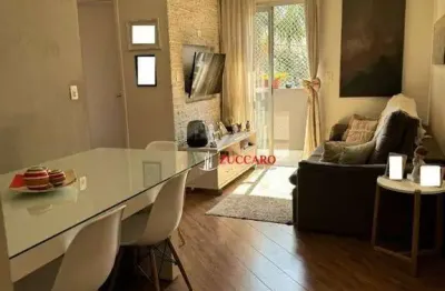 Apartamento com 2 dormitórios à venda, 57 m² por R$ 369.000,00 - Gopoúva - Guarulhos/SP