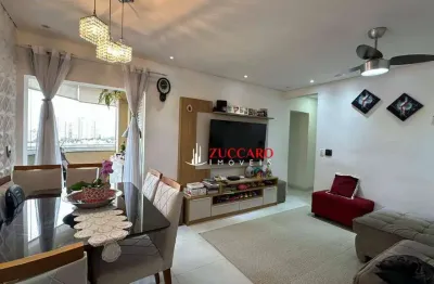 Apartamento com 3 dormitórios à venda, 93 m² por r$ 670.000,00 - vila augusta - guarulhos/sp