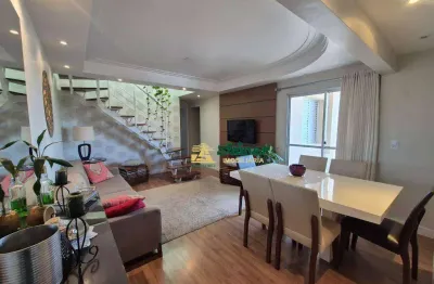 Cobertura com 3 dormitórios à venda, 190 m² por r$ 1.250.000,00 - vila augusta - guarulhos/sp