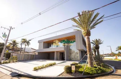 Casa com 6 dormitórios à venda, 840 m² por r$ 28.000.000,00 - acapulco - guarujá/sp