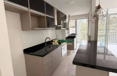 Apartamento com 2 dormitórios para alugar, 62 m² por r$ 3.430,00/mês - macedo - guarulhos/sp