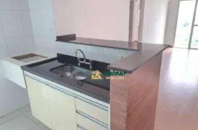 Apartamento com 2 dormitórios para alugar, 51 m² por R$ 2.327,54/mês - Vila São Jorge - Guarulhos/SP