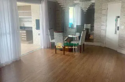 Apartamento com 3 dormitórios para alugar, 128 m² por R$ 8.435,13/mês - Vila Leonor - Guarulhos/SP