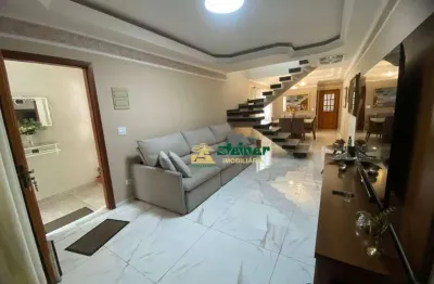 Sobrado com 3 dormitórios, 134 m² - venda por R$ 950.000,00 ou aluguel por R$ 4.604,06/mês - Jardim Santa Cecília - Guarulhos/SP