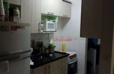 Apartamento com 2 dormitórios à venda, 47 m² por r$ 200.000,00 - parque jurema - guarulhos/sp