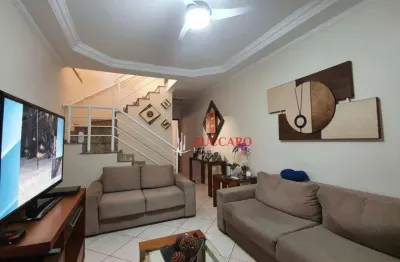 Sobrado à venda, 120 m² por r$ 650.000,00 - jardim santa cecília - guarulhos/sp