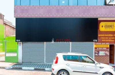 Salão para alugar, 400 m² por r$ 18.799,00/mês - centro - guarulhos/sp