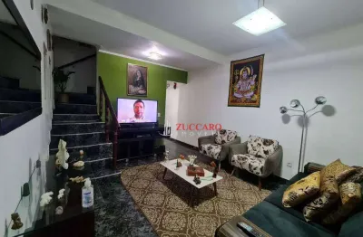 Sobrado à venda, 200 m² por r$ 424.000,00 - parque continental ii - guarulhos/sp