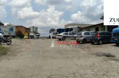 Área para alugar, 5000 m² por r$ 32.550,00/mês - vila augusta - guarulhos/sp