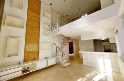 Apartamento no  edifício pozelli loft pluscom 1 dormitório à venda, 170 m² por r$ 1.999.999 - jardim anália franco - são paulo/sp