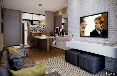 Apartamento com 2 dormitórios à venda, 45 m² por r$ 338.053,97 - vila galvão - guarulhos/sp