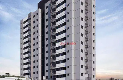 Apartamento com 2 dormitórios à venda, 48 m² por r$ 344.913,64 - vila galvão - guarulhos/sp