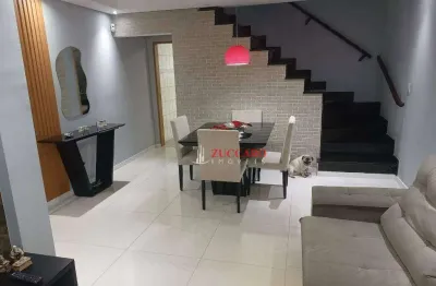 Sobrado à venda, 126 m² por r$ 640.000,00 - jardim santa clara - guarulhos/sp