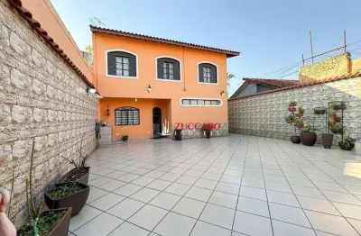 Sobrado à venda com 4 dormitórios e 230m²  jardim vila galvão, guarulhos/sp