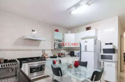 Casa com 3 dormitórios à venda, 125 m² por r$ 629.000,01 - parque continental i - guarulhos/sp