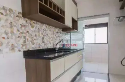 Apartamento com 2 dormitórios à venda, 59 m² por r$ 410.000,00 - vila rio de janeiro - guarulhos/sp