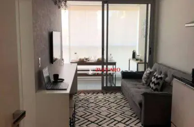 Studio com 1 dormitório para alugar, 39 m² por r$ 4.121,17/mês - bosque maia - guarulhos/sp