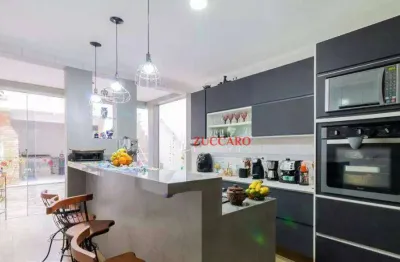 Sobrado com 3 dormitórios à venda, 132 m² por r$ 830.000,00 - centro - guarulhos/sp